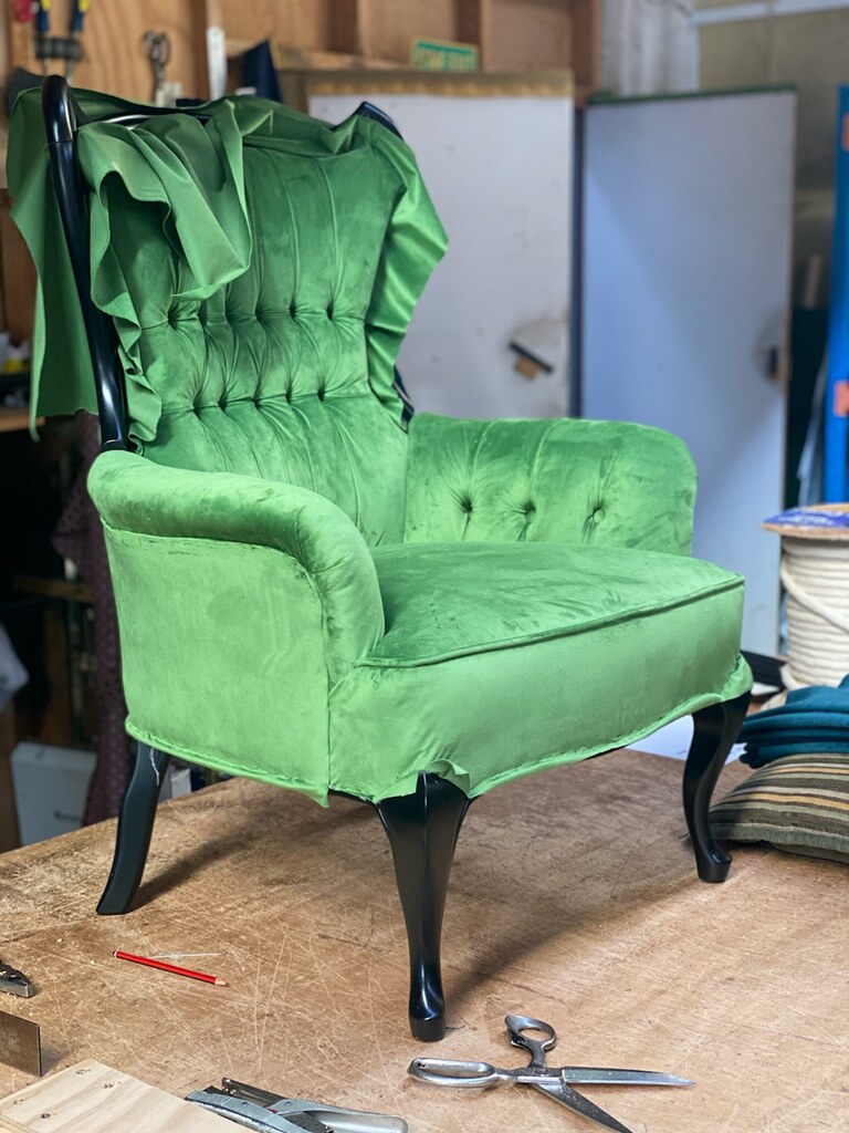 A re-upholstering triumph