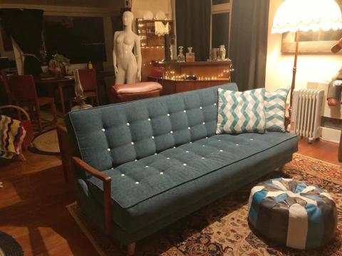 Re-upholstry. Saving a well-loved couch